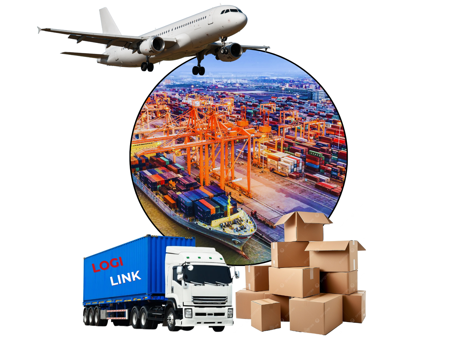 Orange and White Modern Logistic Company Presentation (2)